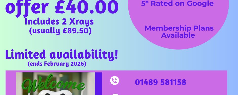 Winter New Patient Examination Offer 