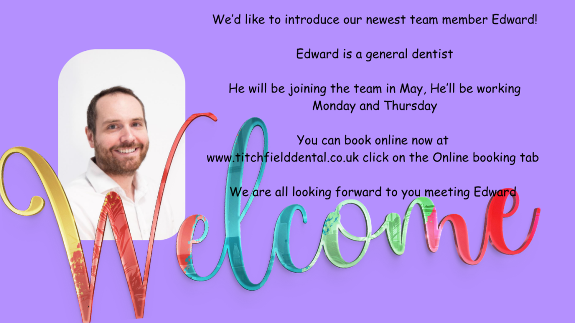 Welcome to our newest member of the team  