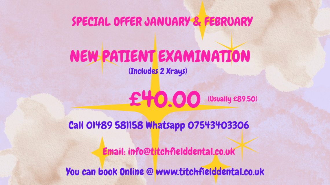Winter New Patient Examination Offer 